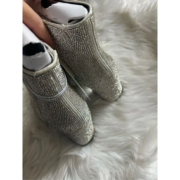 Sparkly shinny boots size 8