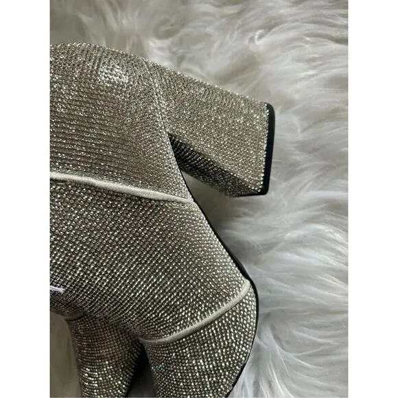 Sparkly shinny boots size 8