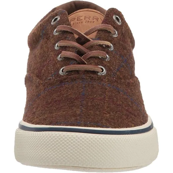 Sperry Mens Casual Shoes Striper II CVO Plaid Low Top Sneaker