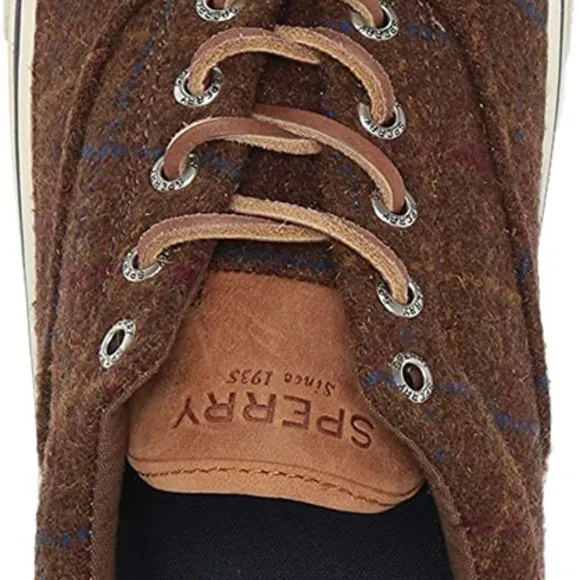 Sperry Mens Casual Shoes Striper II CVO Plaid Low Top Sneaker