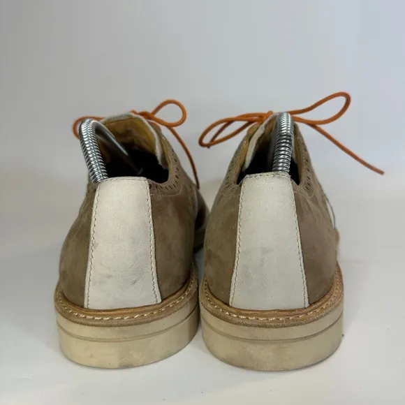 Sperry Top-Sider Gold Cup Collection Two Toned Suede Leather Dress Shoes Mens 9M
