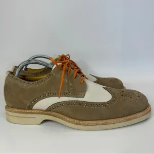 Sperry Top-Sider Gold Cup Collection Two Toned Suede Leather Dress Shoes Mens 9M