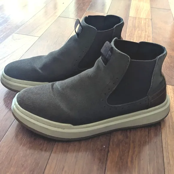 Stacy Adams Cooper Plain Toe Chelsea Suede Boot Men's Casual/ Dress Shoes