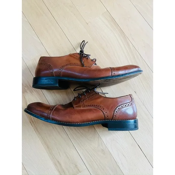 Stacy Adams Prescott Cap Toe Dress Shoes
