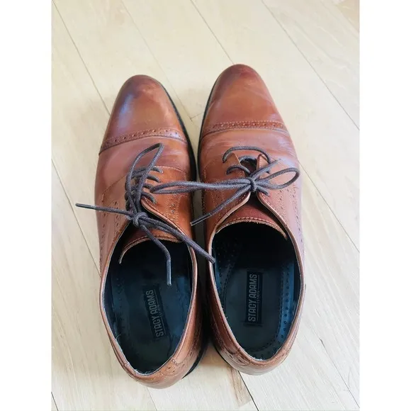 Stacy Adams Prescott Cap Toe Dress Shoes