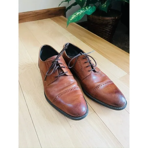 Stacy Adams Prescott Cap Toe Dress Shoes