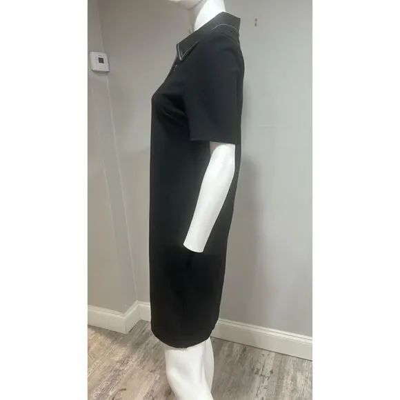 Staud Jay Black Polo Mini Dress Size Small