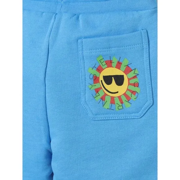 Stella Mccartney Kids Pants kids Gnawed Blue Shorts