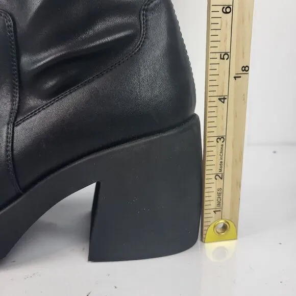 Steve Madden Baily Knee High Stretch Platform Boots