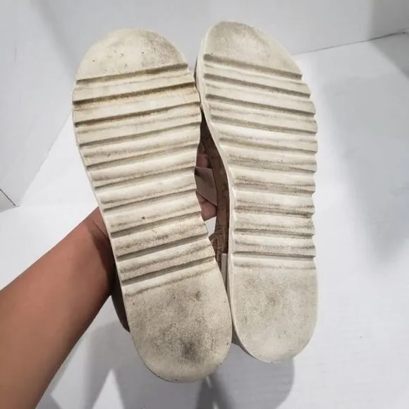 Steve Madden BANDI Elastic Platform Sandals Size 8.5