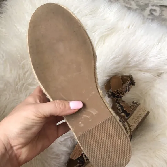 Steve Madden GABRIE WEDGE ESPADRILLE SANDALS