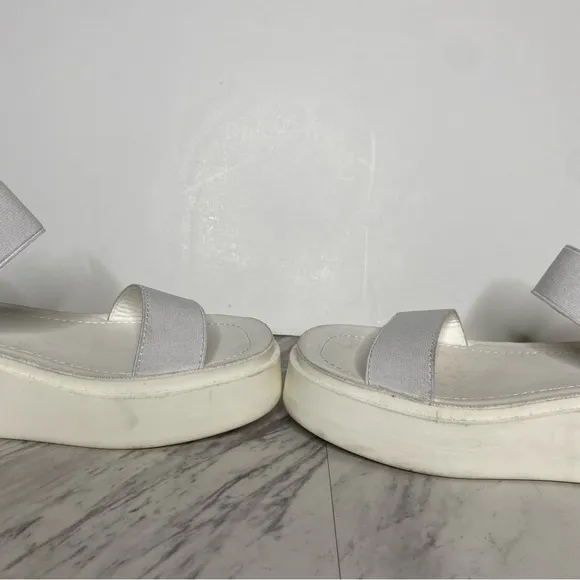 Steve Madden Janice Platform Square Toe Sandal 5 1/2 M