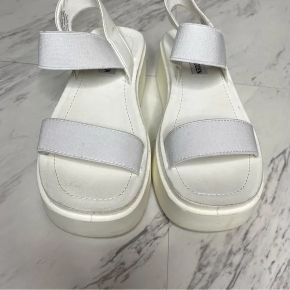 Steve Madden Janice Platform Square Toe Sandal 5 1/2 M