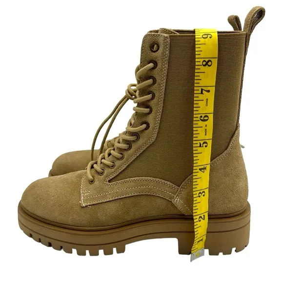 Steve Madden Kenny Lug Sole Boots Size 8.5