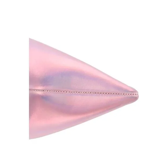 Steve Madden Sarina Boots US 8. Pink Iridescent Pointed-Toe Sabrina carpenter