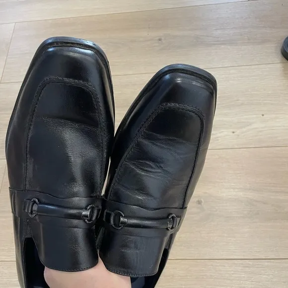 Steve Madden Sherman Men'sBlack Loafer Dress Shoes Leather Size 13
