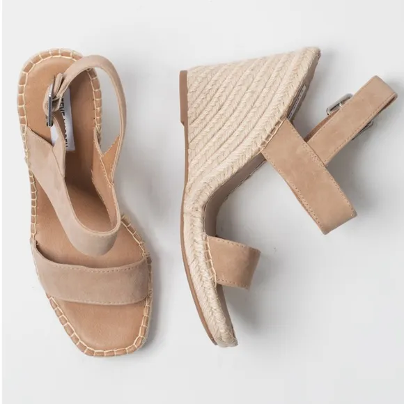 Steve Madden Uri Espadrille Wedge Sandals Size 11