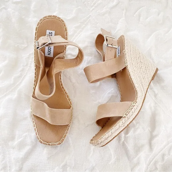 Steve Madden Uri Espadrille Wedge Sandals Size 11