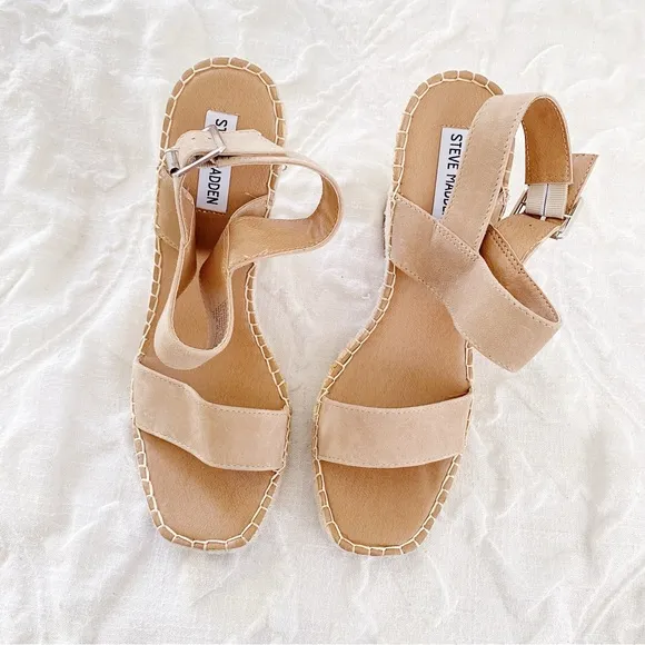 Steve Madden Uri Espadrille Wedge Sandals Size 11