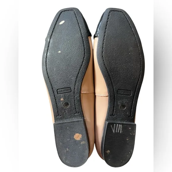 Steve Madden Women's Black and Tan Ballet Flats