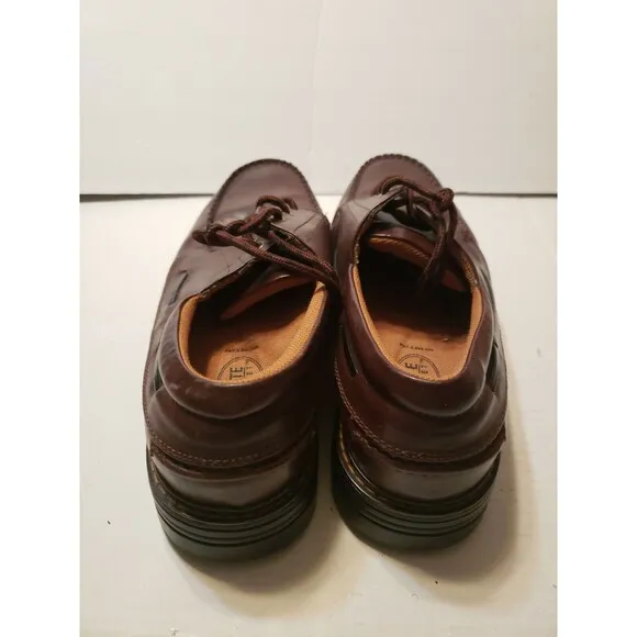 Street State Men's Dark Brown Dress Shoes Lace-Up Oxfords Size 13w