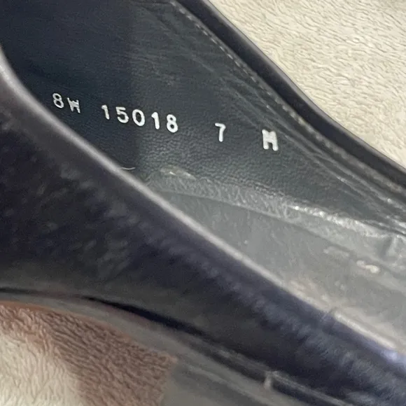Stuart Weitzman Black Pony Hair Mules Size 7