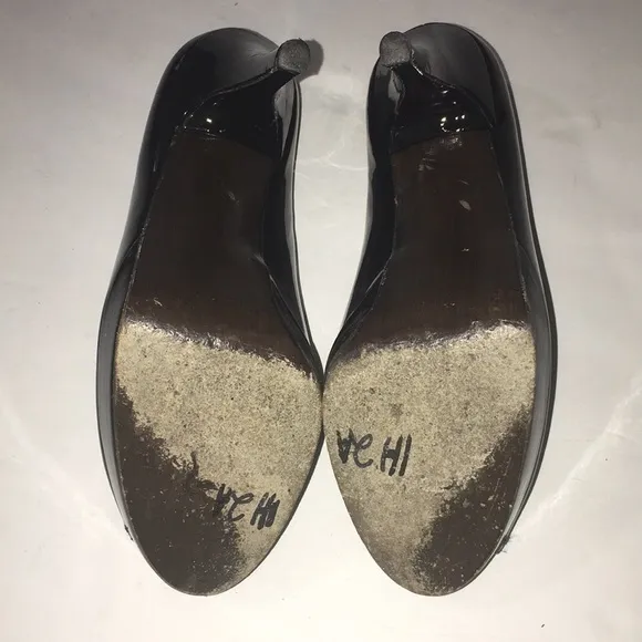 STUART WEITZMAN BLACK SHOES SIZE 7 1/2 M​​​