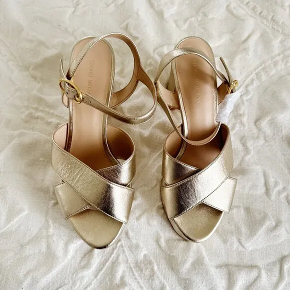 Stuart Weitzman Carmen Platform Sandals Size 6