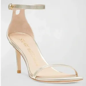 Stuart Weitzman Nudistcurve 75 Sandal Size 11.5
