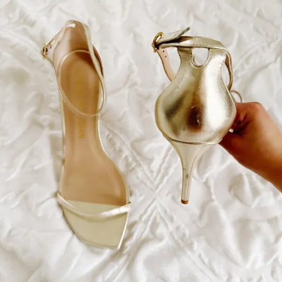 Stuart Weitzman Nudistcurve 75 Sandal Size 11.5