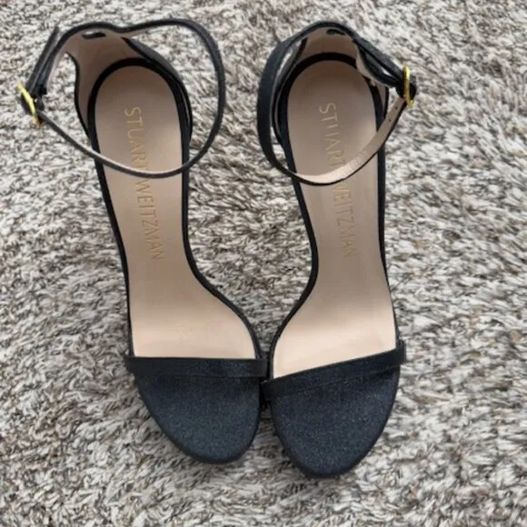Stuart Weitzman nudistdisco heels new no box