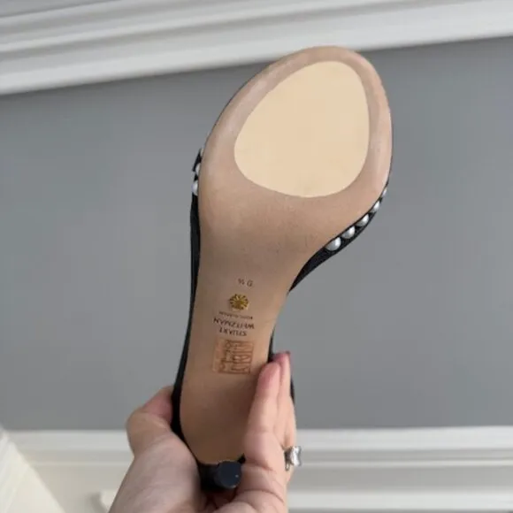 Stuart Weitzman nudistdisco heels new no box