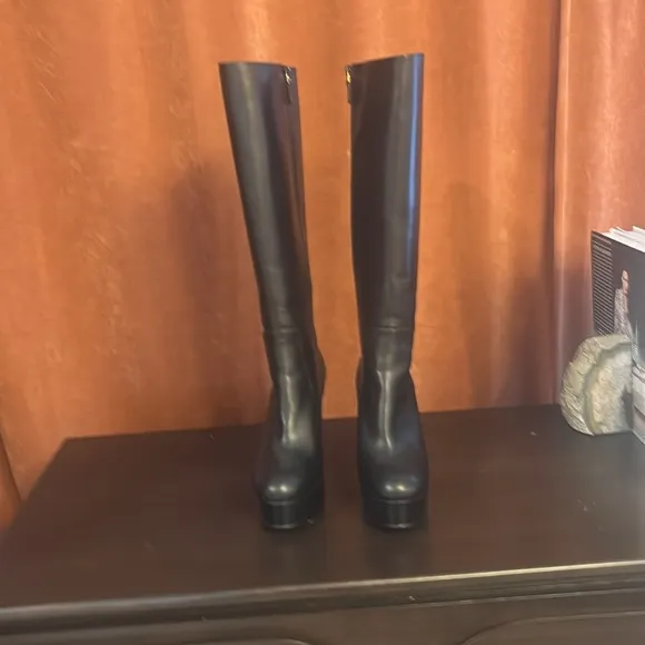 Stuart Weitzman platform boots