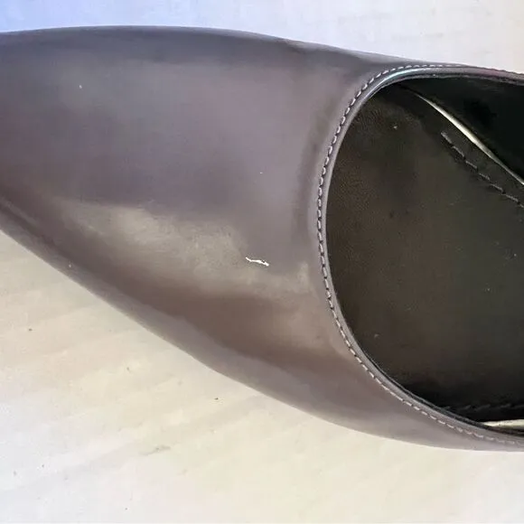 Stuart Weitzman Taupe Block Heel size 9 N