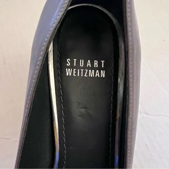 Stuart Weitzman Taupe Block Heel size 9 N