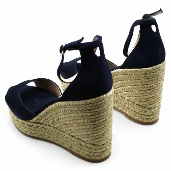 Stuart Weitzman Women S Nudistcurve Platform Wedge Espadrille Sandals
