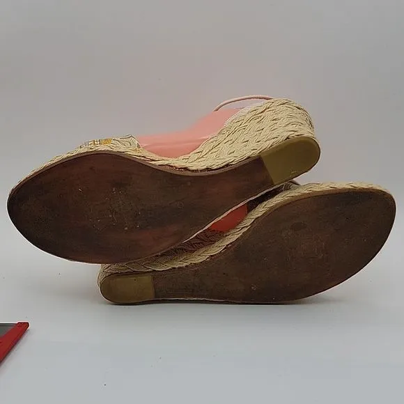 Stuart Weitzman Espadrille Sandals Size 8.  S913