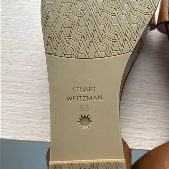 Stuart Weizmann Women's Tan Platform Sandals