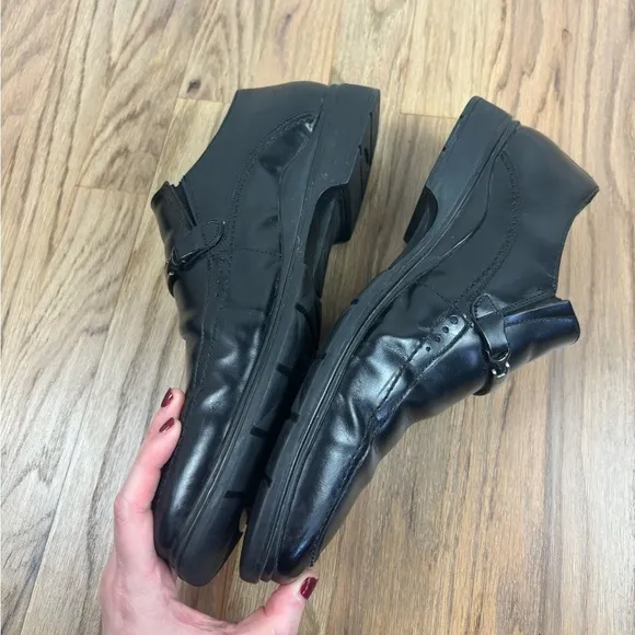 Studio Via Spiga Black Leather Dress Shoes 10 M