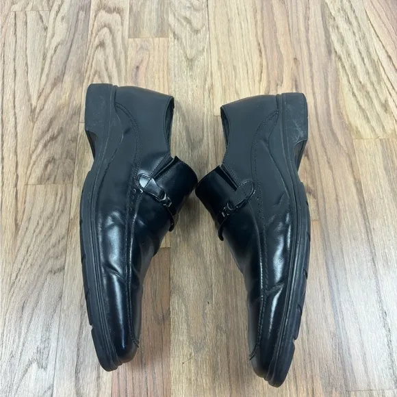 Studio Via Spiga Black Leather Dress Shoes 10 M