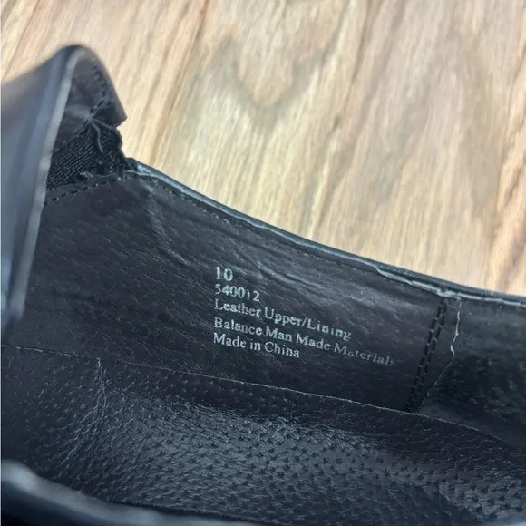 Studio Via Spiga Black Leather Dress Shoes 10 M
