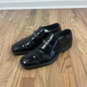 Studio Via Spiga Black Leather Dress Shoes 10 M