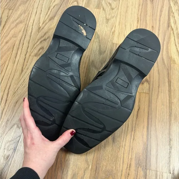 Studio Via Spiga Black Leather Dress Shoes 10 M