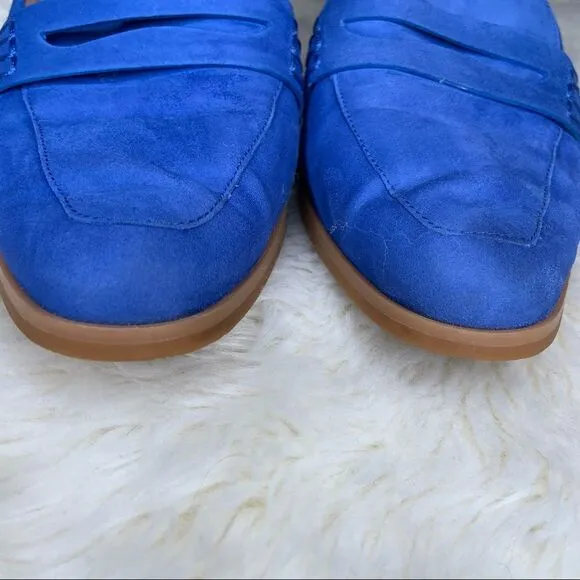 Sz 38 Cobalt Blue Pretty Loafers by Le Saunda