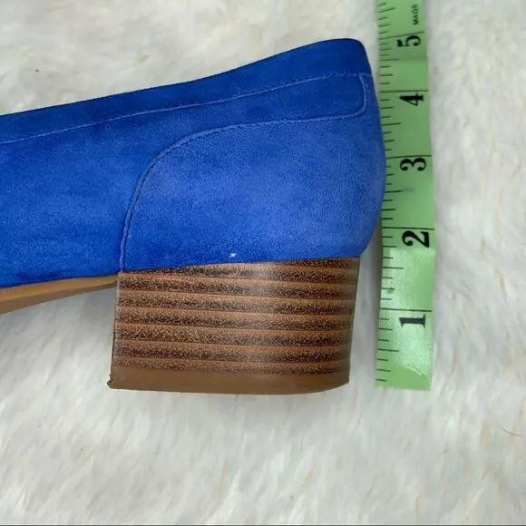 Sz 38 Cobalt Blue Pretty Loafers by Le Saunda