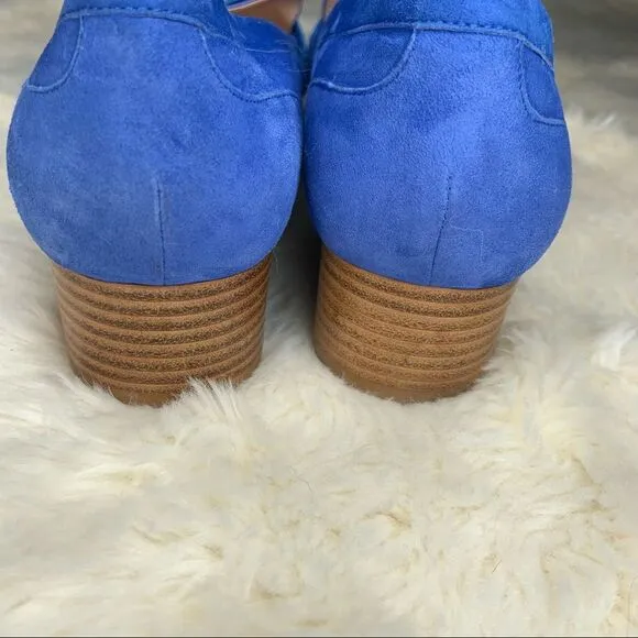 Sz 38 Cobalt Blue Pretty Loafers by Le Saunda