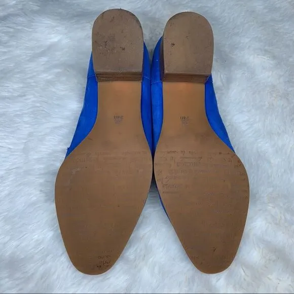 Sz 38 Cobalt Blue Pretty Loafers by Le Saunda