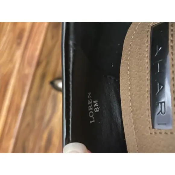 Tahari Size 8 Loren‎ Black Patent Leather Shoes NWOT