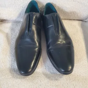 Ted Baker Ehmitt Black Leather Dress Shoes Size 13