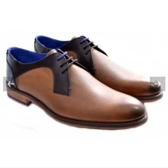 TED BAKER Men's Tan Fussel dress Shoes Sz 11
